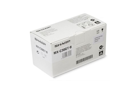 Oryginalny Toner Black Sharp MXC304WH (MXC30GTB,MX-C30GTB) Oryginalny Toner Black Sharp MXC304WH (MXC30GTB,MX-C30GTB)