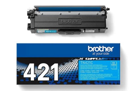 Oryginalny Toner Cyan Brother TN421C, TN-421C Oryginalny Toner Cyan Brother TN421C, TN-421C