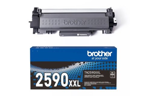 Oryginalny Toner Czarny Brother TN2590XXL, TN-2590XXL Oryginalny Toner Czarny Brother TN2590XXL, TN-2590XXL