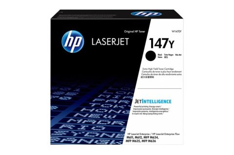 Oryginalny Toner Czarny HP LaserJet Enterprise M611, M612, MFP M634, MFP M635, MFP M636 (147Y W1470Y) Oryginalny Toner Czarny HP LaserJet Enterprise M611, M612, MFP M634, MFP M635, MFP M636 (147Y W1470Y)