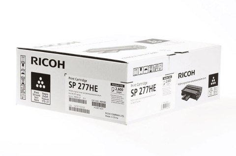 Oryginalny Toner Czarny Ricoh SP277 (408160, SP277HE, SP-277HE) Oryginalny Toner Czarny Ricoh SP277 (408160, SP277HE, SP-277HE)