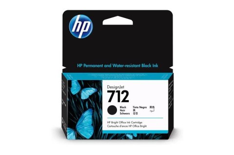 Oryginalny Tusz Black HP 712 (3ED70A) Oryginalny Tusz Black HP 712 (3ED70A)