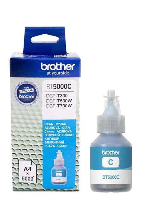 Oryginalny Tusz w butelce Cyan Brother BT-5000C, BT5000C Oryginalny Tusz w butelce Cyan Brother BT-5000C, BT5000C