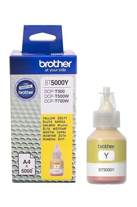 Oryginalny Tusz w butelce Yellow Brother BT-5000Y, BT5000Y Oryginalny Tusz w butelce Yellow Brother BT-5000Y, BT5000Y