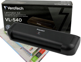 Szybki laminator A4 Verotech + MegaPaka 240szt folii Opus A5, A4 ( VL-540+100xA4+100xA5+G)
