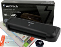 Szybki laminator A4 + trymer + zaokrąglacz narożników + MegaPaka 240 szt folii Opus A4 / A4 (VL-540+100xA4+100xA5 + G)