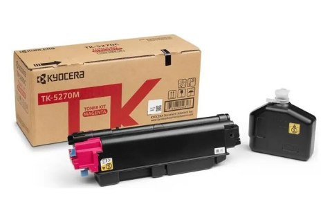 Oryginalny Toner Magenta Kyocera ECOSYS M6230, M6630, P6230 (TK5270M, TK-5270M, 1T02TVBNL0) Oryginalny Toner Magenta Kyocera ECOSYS M6230, M6630, P6230 (TK5270M, TK-5270M, 1T02TVBNL0)