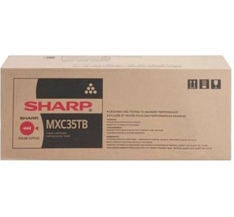 Oryginalny toner Black Sharp MX-C407P (MX-C35TB, MXC35TB) Oryginalny toner Black Sharp MX-C407P (MX-C35TB, MXC35TB)