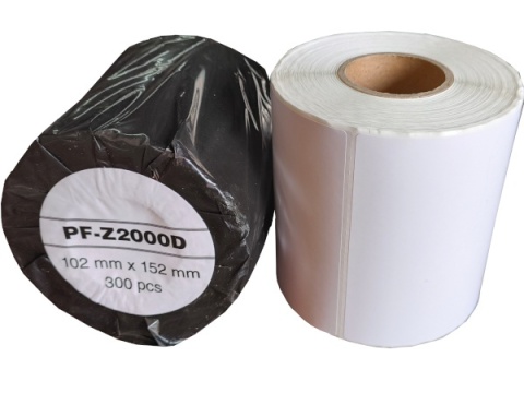 3000 szt Etykiety termiczne 100x150mm ( A6 102x152) Kurierskie z perforacją 3000 szt Etykiety termiczne 100x150mm ( A6 102x152) Kurierskie z perforacją