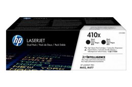 Oryginalny Toner Black HP Color LaserJet Pro M377, M452, M477 (410X CF410XD) (DWUPAK), kompatybilne z CF410X