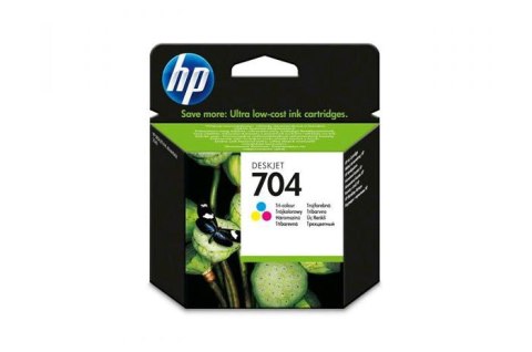 Oryginalny Tusz Trójkolorowy HP 704 (CN693AE)