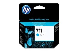 Oryginalny Tusz Cyan HP 711 (CZ130A)