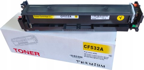 Wysokowydajny Toner do HP 205A Yellow, CF532A, LaserJet Pro MFP M180, M181