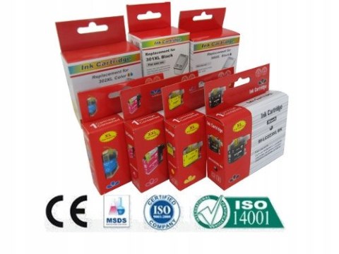 Wysokowydajny Tusz do HP 300XL Kolor D1660 D2560 F2480 F4580 F4680 F4210
