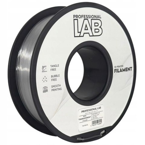 Filament PETG Transparentny Bezbarwny 1kg netto Quantum Premium