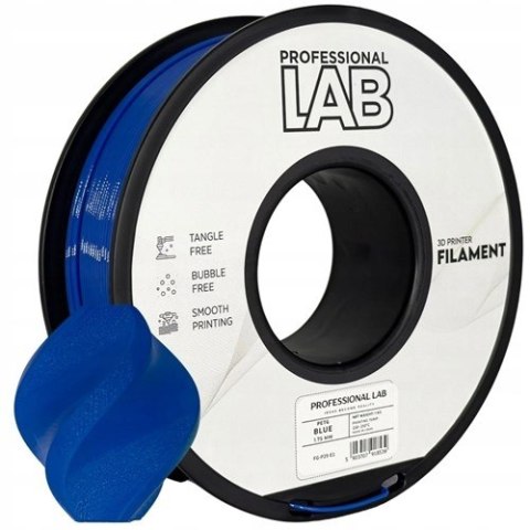 Profesjonalny Filament PETG Niebieski Blue 1kg netto 1,75mm Quantum