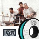 Profesjonalny Filament PLA Cyan 1kg netto 1,75mm Professjonal LAB