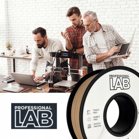 Profesjonalny Filament PLA Drewno / Wood 1kg netto 1,75mm Imitacja Drewna