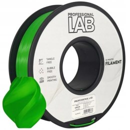 Profesjonalny Filament PLA Meta Zielony 1kg netto 1,75mm Professjonal LAB