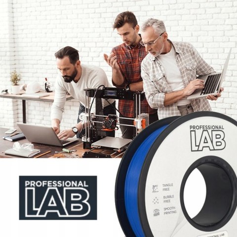 Profesjonalny Filament PLA Niebieski / Blue 1 Kg netto 1,75mm Quantum