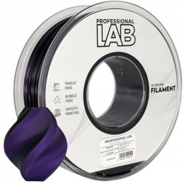Profesjonalny Filament PLA Silk Dual Color Czarny Purpurowy 1,75mm 1kg