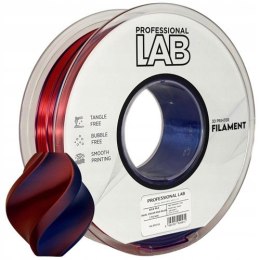 Profesjonalny Filament PLA Silk Dual Color Czerwony Niebieski 1kg 1,75mm