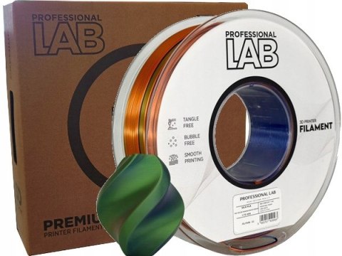 Profesjonalny Filament PLA Silk Tri Color Pomarańczowo Niebiesko Zielony