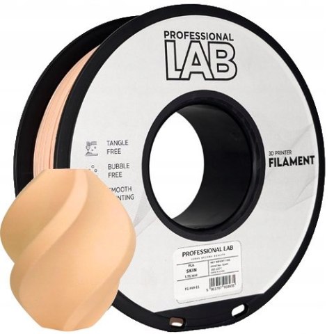 Profesjonalny Filament PLA Skin / Kolor ludzkiej skóry / Cielisty 1Kg netto