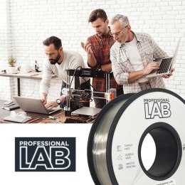 Professjonal LAB 1kg 1,75mm Filament PLA Silk Przezroczysty Transparentny