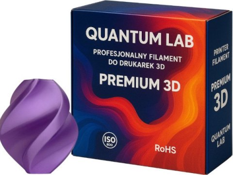 Professjonal LAB 1kg netto 1,75mm Filament PLA Silk Purple Purpurowy