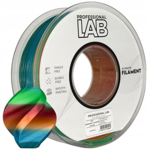 Professjonal LAB Filament PLA Gradient 1 Kg netto 1,75mm