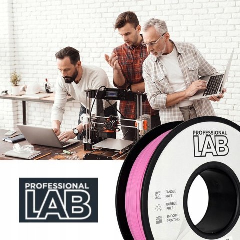 Professjonal LAB Filament PLA Różowy / New Pink 1 Kg netto 1,75mm