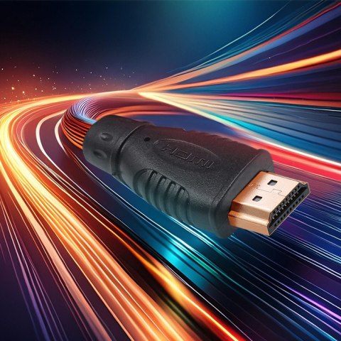 Qoltec Kabel HDMI v1.4 | High Speed | Ethernet | 4K | 30Hz | GOLD | 2m