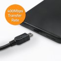 Qoltec Kabel USB A męski | Mini USB B męski | 1.8m