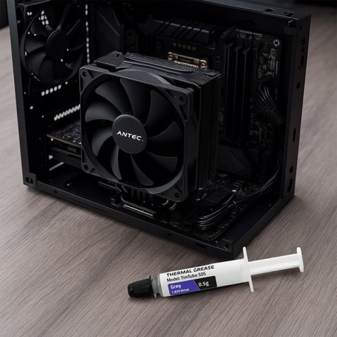 Qoltec Pasta termoprzewodząca TIM TUBE S05 | 1.829 W/m-K | 0.5g | Szara