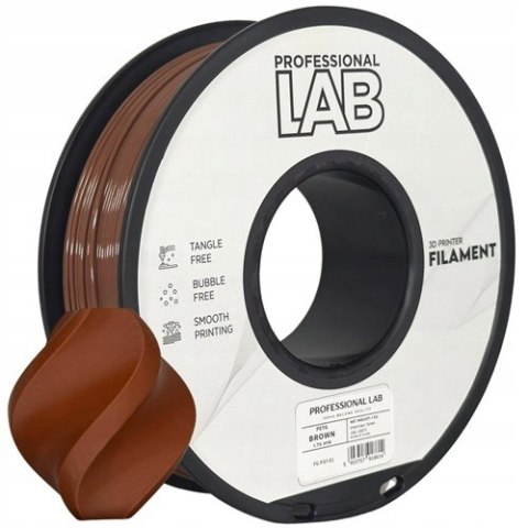Quantum Quality Profesjonalny Filament PETG Brązowy Brown 1kg netto 1,75mm