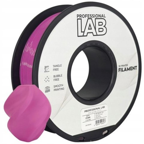 Quantum Quality Profesjonalny Filament PETG Różowy Pink 1kg netto 1,75mm