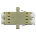 Qoltec Adapter światłowodowy LC/UPC | Duplex | Multimode