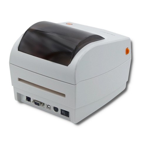 Qoltec Drukarka etykiet kurierskich LTP-0243 | termiczna | High Speed | 203 dpi | USB | LAN