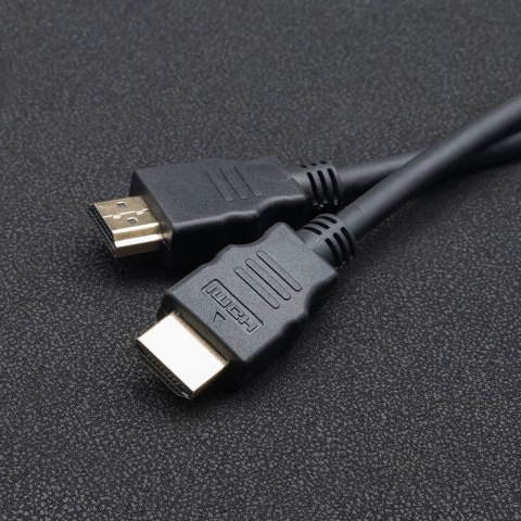 Qoltec Kabel HDMI v1.4 | High speed | 4K | 30Hz | 30AWG | 3D | GOLD | 3m