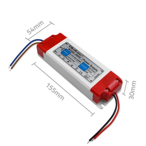 Qoltec Zasilacz impulsowy LED IP20 | 48W | 12V | 4A