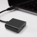 Qoltec Adapter przejściówka USB-C 3.1 | HDMI | 4K | MHL