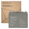 Qoltec Akumulator AGM | 12V | 45Ah | Bezobsługowy | Mocny | LongLife | do UPS, kampera, łodzi, pieca