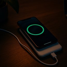 Qoltec Bezprzewodowa ładowarka indukcyjna | Qualcomm QuickCharge 3.0 10W | Biały