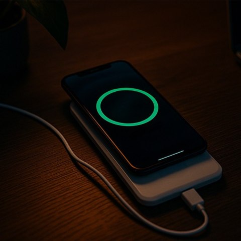 Qoltec Bezprzewodowa ładowarka indukcyjna | Qualcomm QuickCharge 3.0 10W | Biały