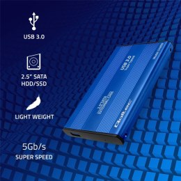 Qoltec Aluminiowa Obudowa | kieszeń do dysków HDD SSD 2.5