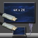 Qoltec Kabel HDMI v.2.0 | High speed 4K | 60Hz | AOC | GOLD | 10m