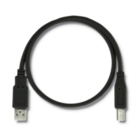 Qoltec Kabel USB 2.0 A męski | B męski | 0.5m