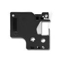 Qoltec Taśma do DYMO D1 45013| 12mm x 7m | Biała/ Czarny nadruk