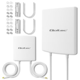 Qoltec Antena 5G LTE | 14 dBi| Zewnętrzna